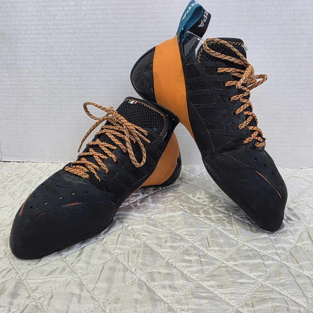 Scarpa Instinct Lace Climbing Shoe No Size About W9 Or M7.5 EU 40ish See Pics